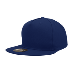 Decky 1064 5 Panel Flat Bill, Cotton Snapback Hats - CASE Pricing