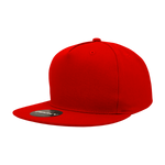 Decky 1064 5 Panel Flat Bill, Cotton Snapback Hats - CASE Pricing