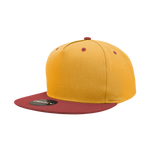 Decky 1064 5 Panel Flat Bill, Cotton Snapback Hats - CASE Pricing