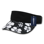 Decky 1074 Floral Visor, Polo Sun Visor