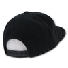 Decky 1096 Patch Snapback Hat, 6 Panel Flat Bill Cap