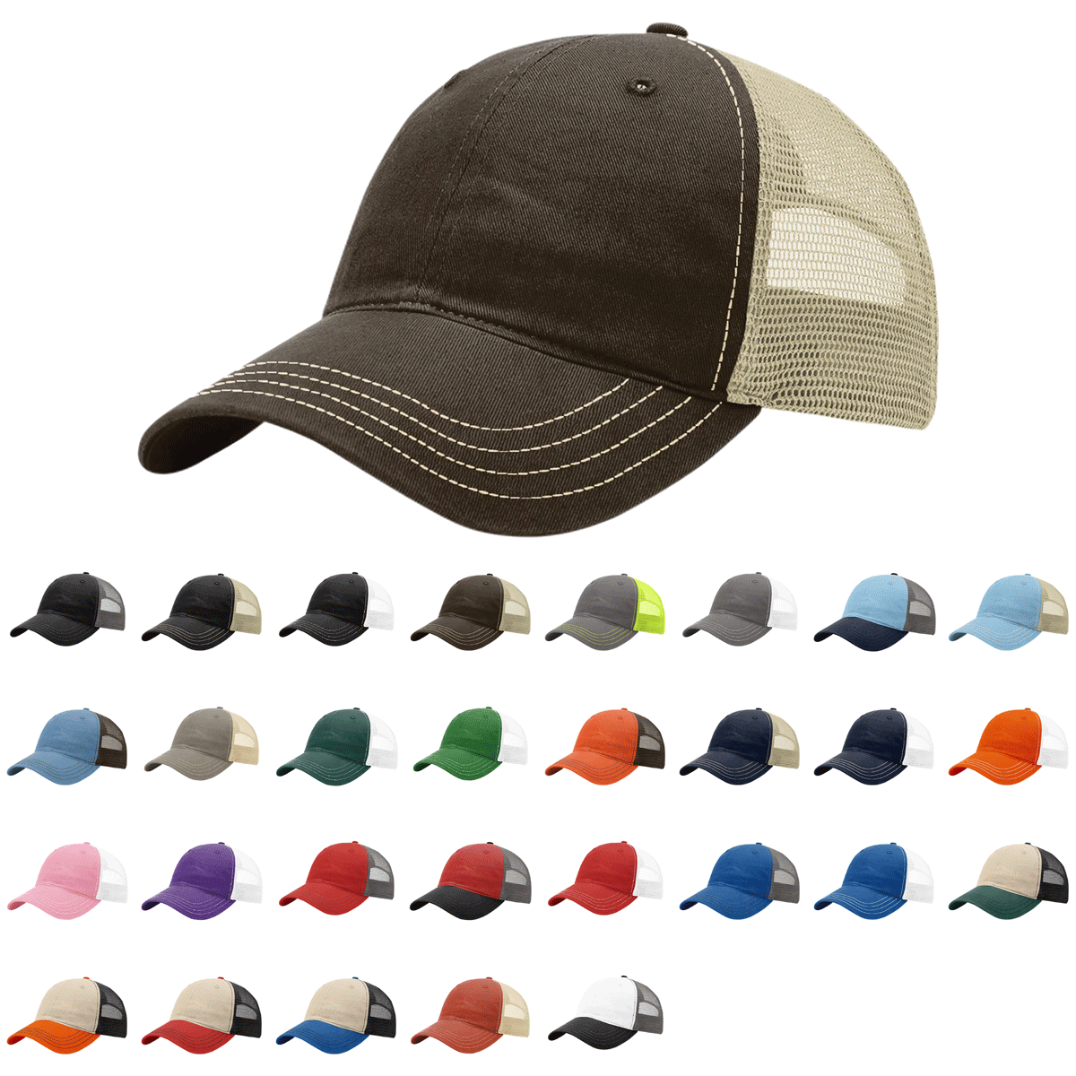 Wholesale Park Washed Hat Garment – 111 Richardson The Trucker