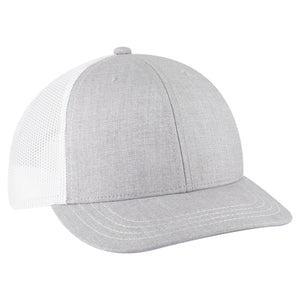 Otto Cap 112-1 Youth - 6 Panel Mid Profile Mesh Back Trucker Hat - 112 Kids -