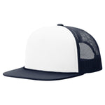 Richardson 113 - Foamie Trucker Hat, Flat Bill Foam Trucker