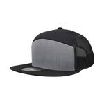 Decky 1133 7 Panel High Profile Structured Cotton Blend Trucker Hat