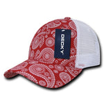 Decky 1144 Paisley Trucker Cap Snapback Hat