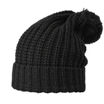Richardson 143 Chunky Cable Beanie with Cuff & Pom 143R