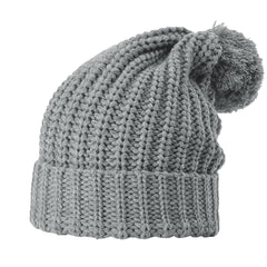Richardson 143 Chunky Cable Beanie with Cuff & Pom 143R -