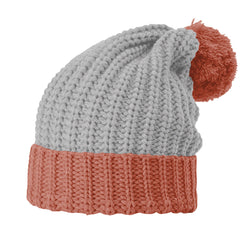 Richardson 143 Chunky Cable Beanie with Cuff & Pom 143R -