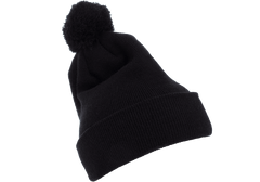 YP Classics® 1501P Cuffed Pom Pom Knit Beanie, Knit Cap, Yupoong 1501P -
