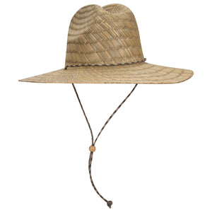 Otto 170-1325 - Straw Lifeguard Hat with Adjustable Cord - 170-1325 -