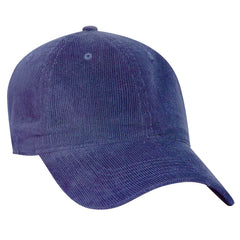 Otto 6 Panel Low Profile Baseball Cap, Corduroy Dad Hat - 18-1272 -