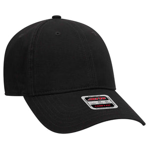 Otto Comfy Fit 6 Panel Low Pro Dad Hat, Garment Washed Brushed Stretchable Cap - 18-1282 -