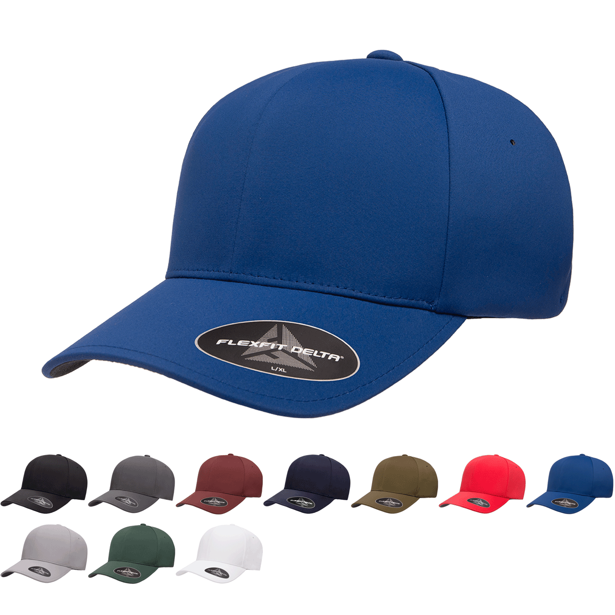 Flexfit - Delta® Seamless 180 | Mélange Blue