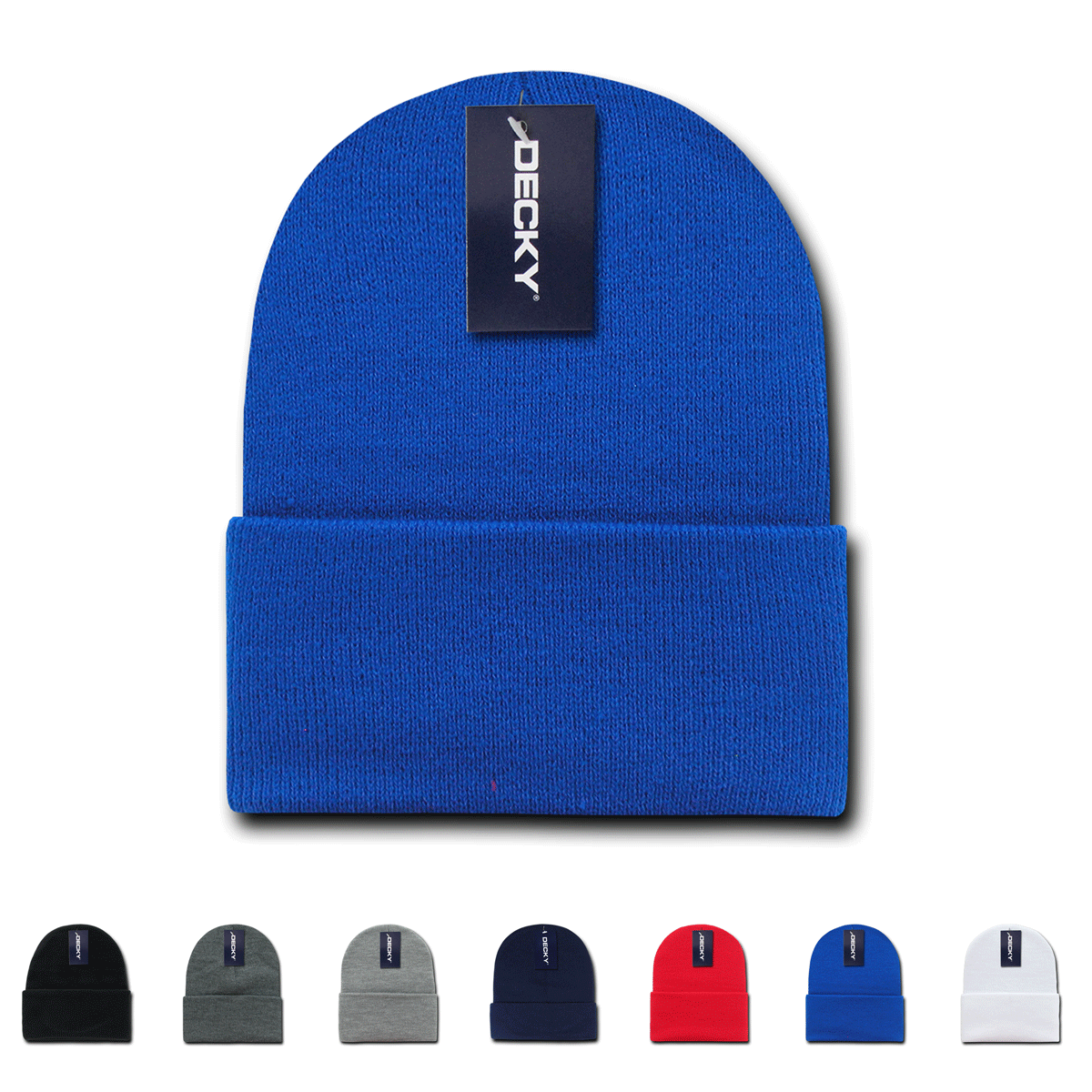 Decky 186 Acrylic Long Beanie Knit Cap – The Park Wholesale
