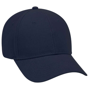 Otto 6 Panel Low Profile Baseball Cap - Brushed Bull Denim Hat - 19-004 -