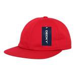 Decky 200 - Relaxed Flat Bill Cotton Cap