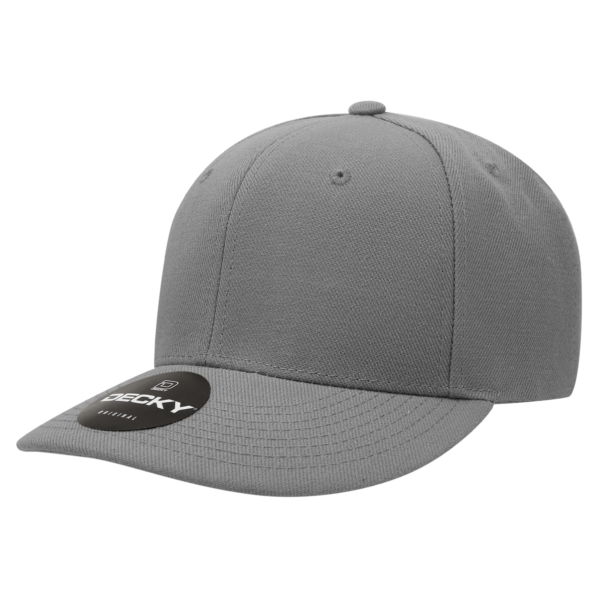 Decky 207 - Deluxe, Mid Pro Baseball Hat, 6 Panel Structured Cap - CASE  Pricing