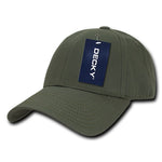 Decky 209 - 6 Panel Low Profile Structured Cotton Cap, Baseball Hat - CASE Pricing