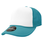 Decky 210 Blank Foam Trucker Hat, Two Tone Mesh Back Cap