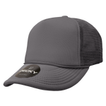 Decky 211 Blank 5 Panel Foam Trucker Cap, Mesh Back Hat