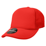 Decky 211 Blank 5 Panel Foam Trucker Cap, Mesh Back Hat
