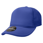 Decky 211 Blank 5 Panel Foam Trucker Cap, Mesh Back Hat