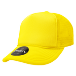 Decky 211 Blank 5 Panel Foam Trucker Cap, Mesh Back Hat