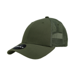 Decky 214 - 6 Panel Low Profile Structured Cotton Trucker Hat, Mesh Golf Cap - CASE Pricing