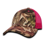 Decky 218 - 6 Panel Low Profile Structured Camo Trucker Hat