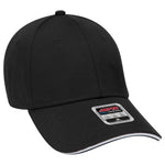 Otto 6 Panel Low Pro Baseball Cap, Cool Performance Mesh Sandwich Visor Hat - 23-735