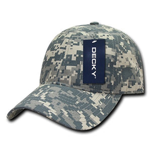 Decky 239 - 6 Panel Low Profile Relaxed Ripstop Dad Hat -