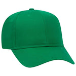 Otto 6 Panel Mid Profile Baseball Cap, Cotton Blend Twill Hat - 27-079