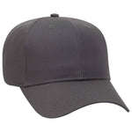 Otto 6 Panel Mid Profile Baseball Cap, Cotton Blend Twill Hat - 27-079