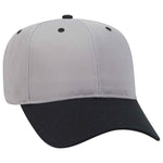 Otto 6 Panel Mid Profile Baseball Cap, Cotton Blend Twill Hat - 27-079