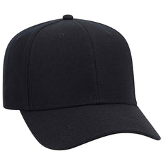 OTTO CAP 6 Panel Mid Profile Baseball Cap, Wool Blend Twill - 27-210 -