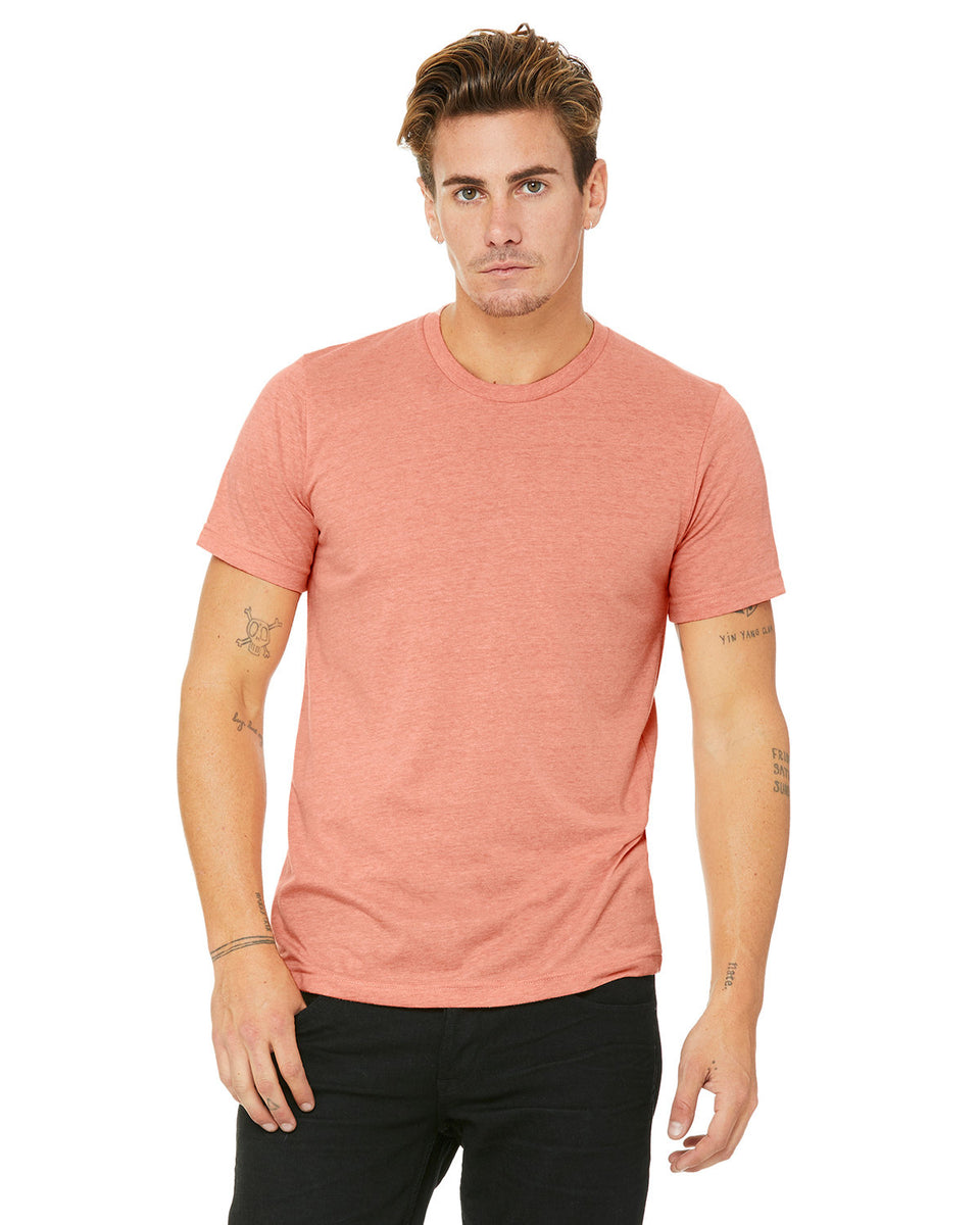 Bella Canvas® 3001CVC - Unisex Jersey T-Shirt - Heather – The Wholesale