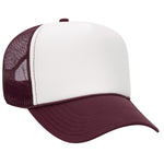OTTO 32-467 5-Panel, Mid Profile Foam Trucker Hats, Mesh Back