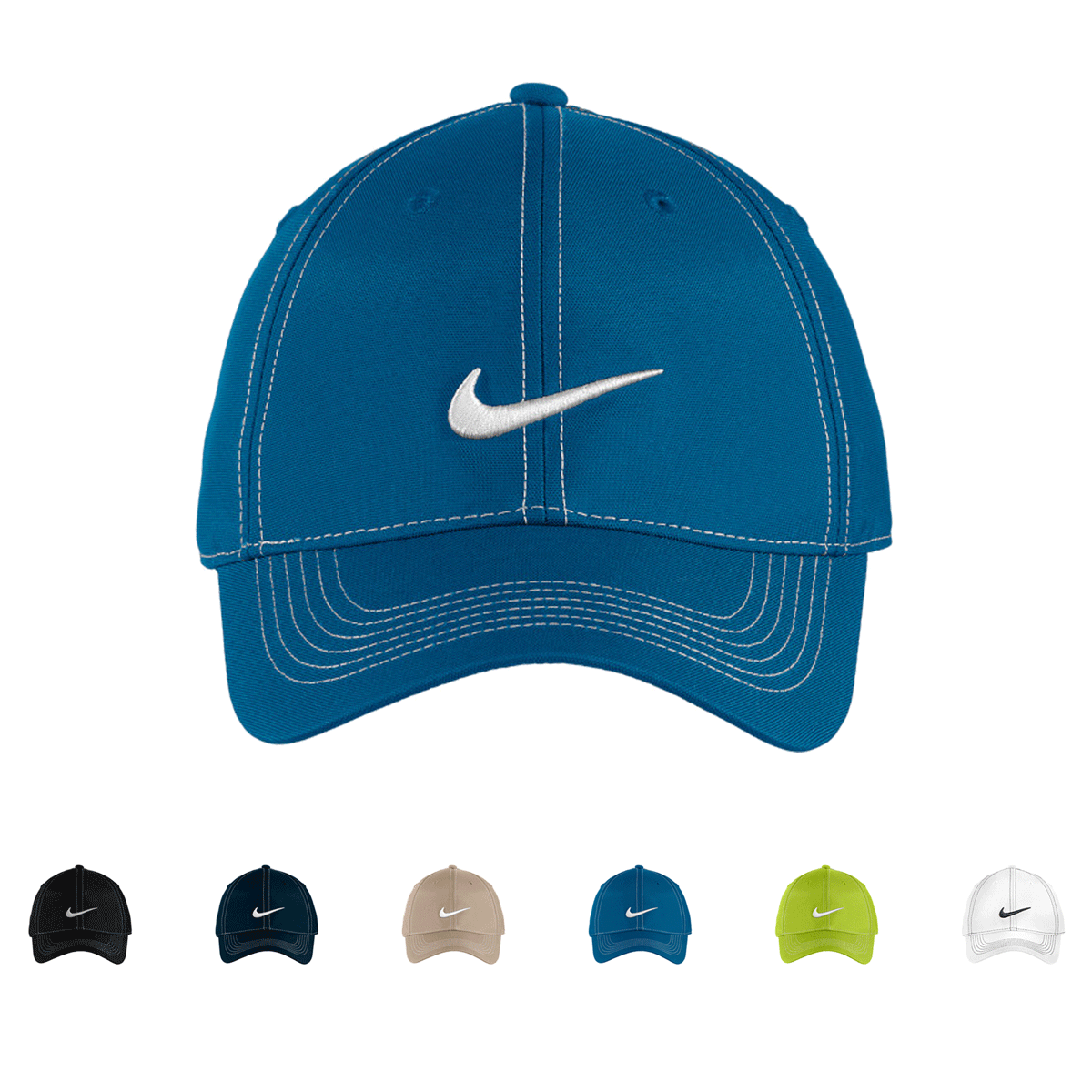 nike swoosh front cap