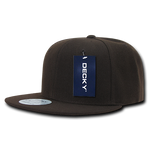 Lot of 12 Decky Snapback Hats Flat Bill Caps Bulk