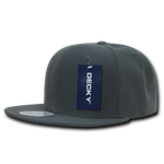 Lot of 12 Decky Snapback Hats Flat Bill Caps Bulk