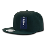 Lot of 12 Decky Snapback Hats Flat Bill Caps Bulk