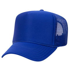 Otto 39-165 5-Panel High Crown Foam Trucker Hats - Solid Colors -
