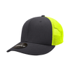Decky 4006 6-Panel Mid Pro Trucker Cap - Classic Trucker Hat, Snapback