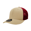 Decky 4006 6-Panel Mid Pro Trucker Cap - Classic Trucker Hat, Snapback