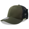 Decky 4006 6-Panel Mid Pro Trucker Cap - Classic Trucker Hat, Snapback