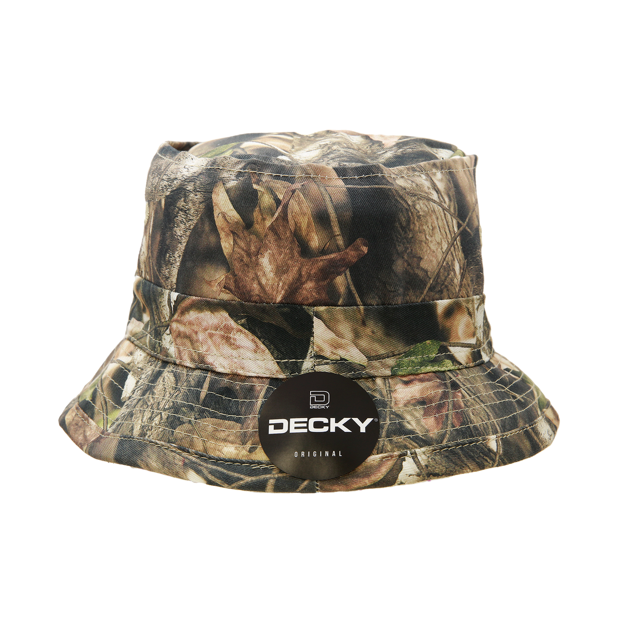 Decky 460 - Structured HybriCam Fisherman's Hat, Camo Bucket Hat