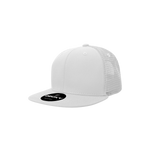 Decky 5010 - Kids Youth Trucker Hat, Flat Bill Snapback Cap