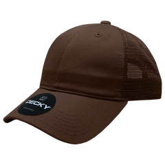 Decky 5122 - Women's 6 Panel Low Profile Relaxed Trucker Hat -