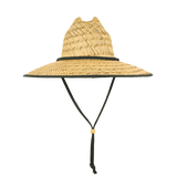 Mat Straw Lifeguard Hats - Decky 528, Lunada Bay - Lot of 50 Hats